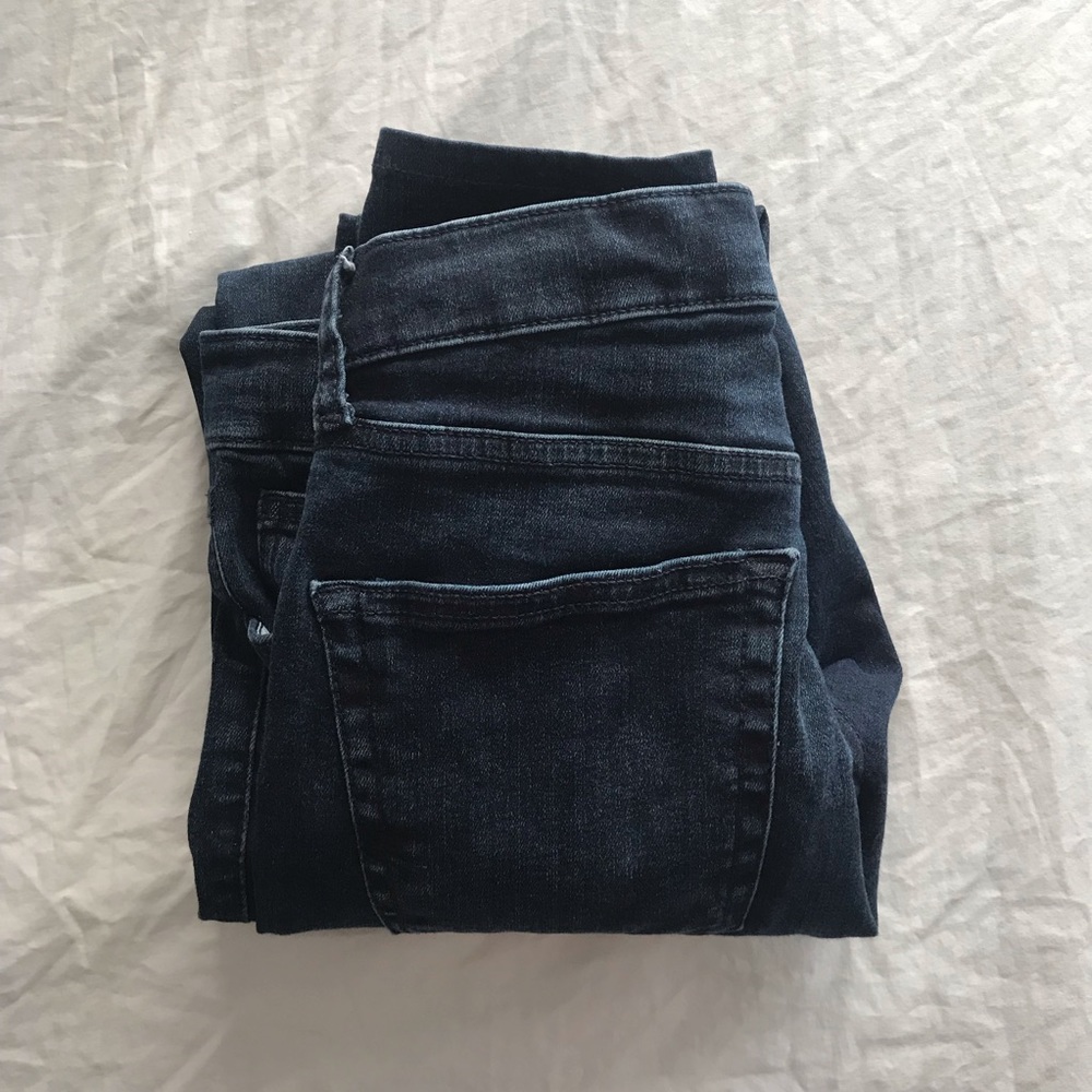 topshop Jamie jeans dark denim
